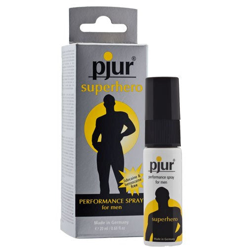 Pjur Superhero Performance Spray 20ml - - Delay and Excite Sprays