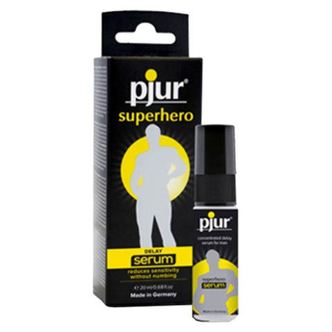 Superhero Male Performance Serum Gel by Pjur - Delay and Excite Sprays
