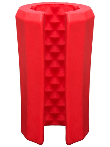 Platinum The Tru Stroke Beaded Red by Doc Johnson - Masturbators and Strokers