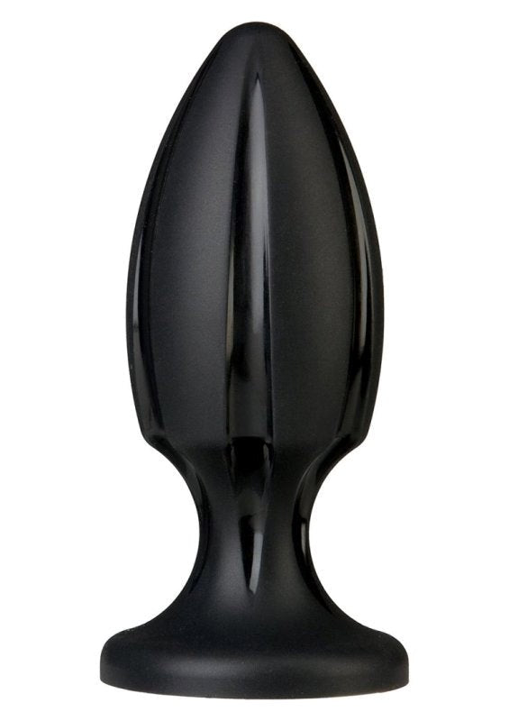 Platinum Premium Silicone The Rocket Black - - Butt Plugs