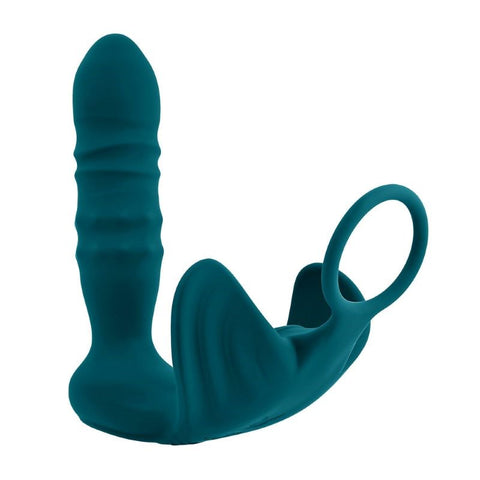 Playboy Pleasure BRING IT ON Anal Plug with Cock Ring - Butt Plugs
