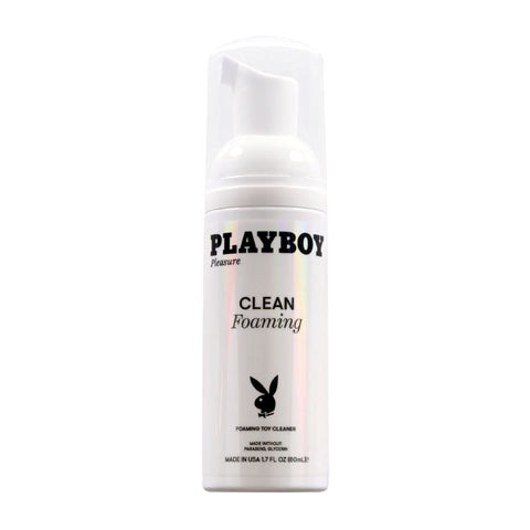 Playboy Pleasure Clean Foaming Toy Cleaner by Evolved - Adult Toy Cleaner