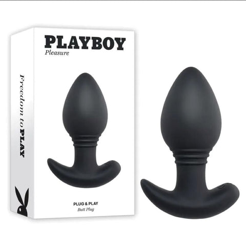 Playboy Pleasure PLUG and PLAY Vibrating Butt Plug - Butt Plugs