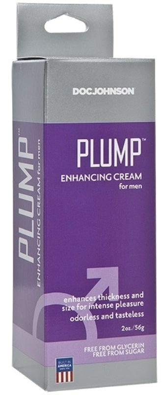 Plump Enhancing Cream for Men 56g - - Delay and Excite Sprays