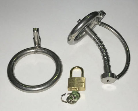 Points of Intrigue Locking Penis Chastity by BDStyle - Male Chastity