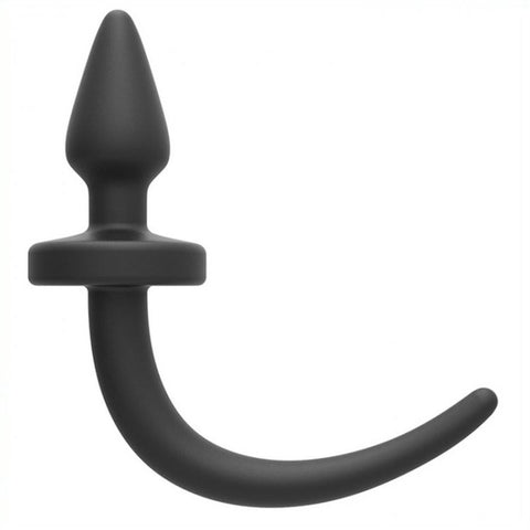 Silicone Dog Tail Plug Prostate Massager by BDStyle - Prostate Toys