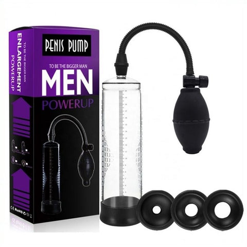 Power UP Mens Penis Pump by BDStyle - Pumps, Extenders and Sleeves