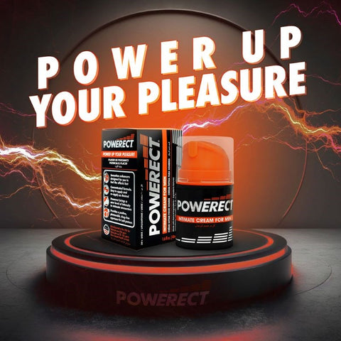 Powerect Intimate Cream Enhancer Cream for Men Tube - Delay and Excite Sprays