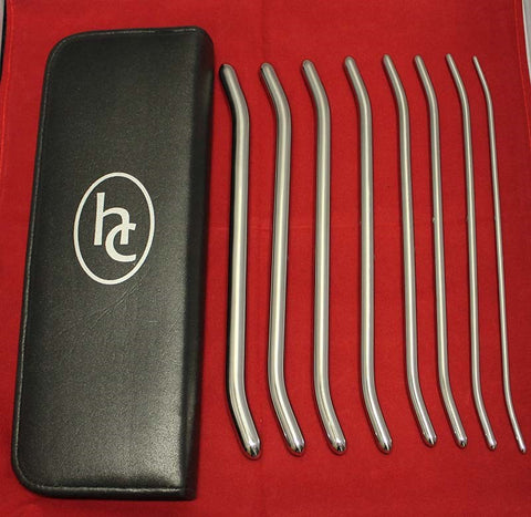 Pratt Urethral Sounds 8 Pieces by Hell's Couture - Penis Plugs