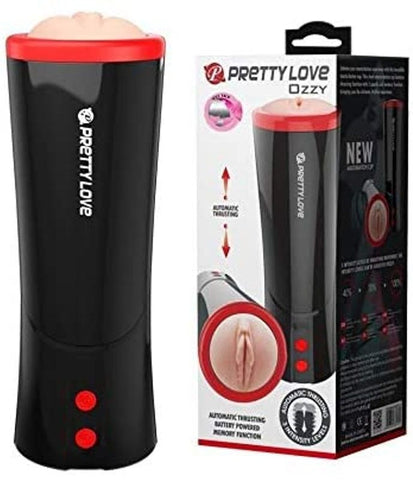 Pretty Love Ozzy Realistic Textured Masturbator by Baile - Masturbators and Strokers