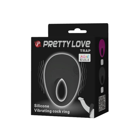 Pretty Love Trap Rechargeable Cock Ring by Baile - Vibrating Cock Rings