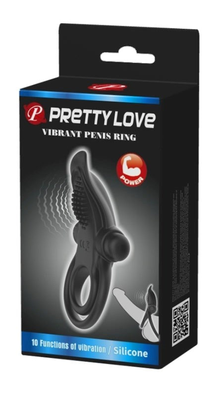 Pretty Love Vibrant Penis Ring - - Vibrating Cock Rings