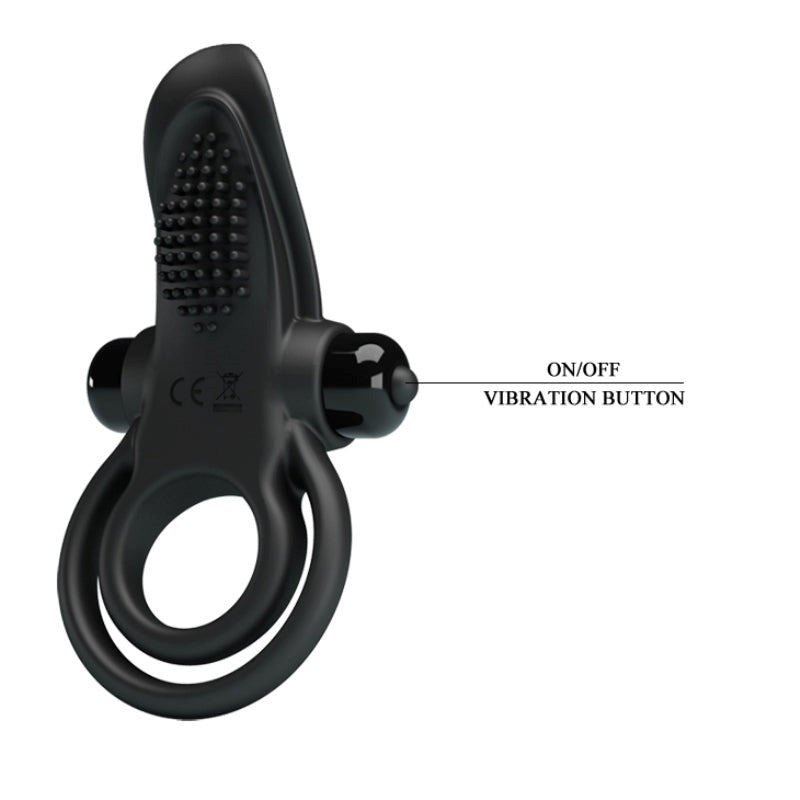 Pretty Love Vibrant Penis Ring - - Vibrating Cock Rings