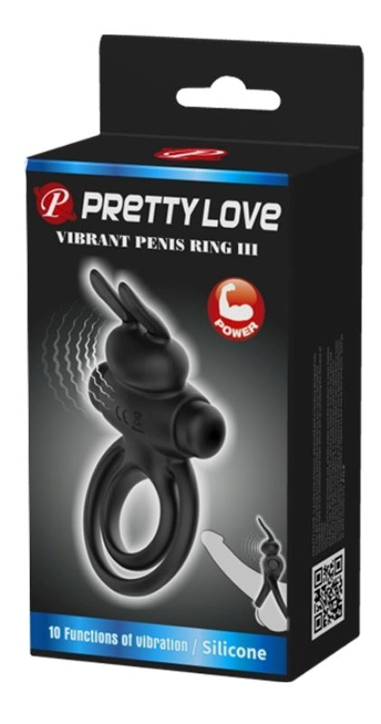 Pretty Love Vibrant Penis Ring III - - Vibrating Cock Rings