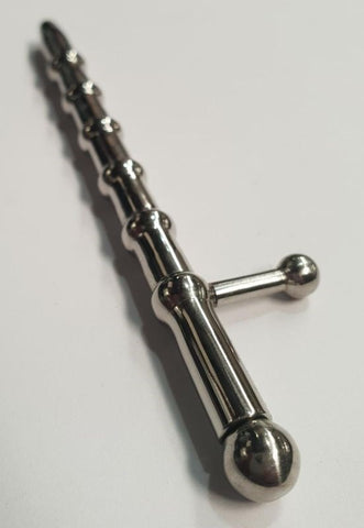 Prince Albert Rack Cum Thru Plug by Hell's Couture - Penis Plugs