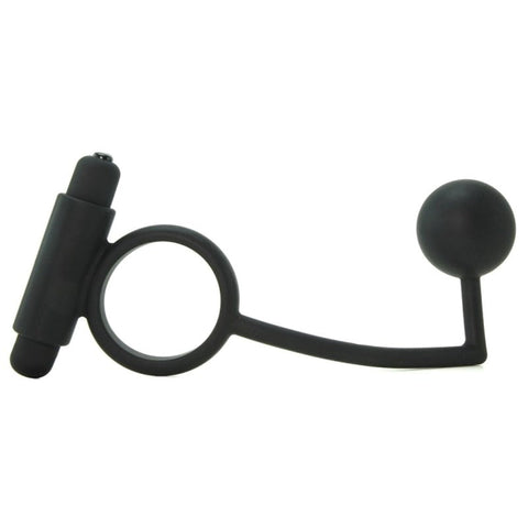 Prostatic Play Odyssey Vibrating Ring And Anal Stimulator - Cock Rings