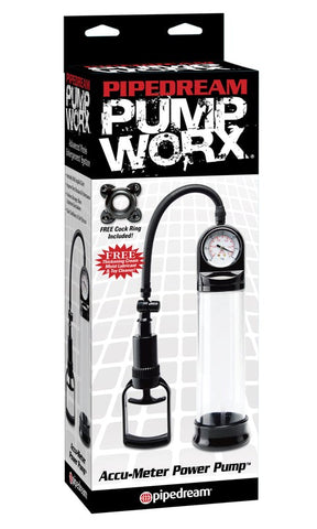 Pump Worx Accu-Meter Power Pump by Pipedream Products - Pumps, Extenders and Sleeves