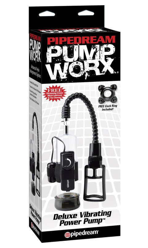 Pump Worx Deluxe Vibrating Power Pump - - Pumps, Extenders and Sleeves