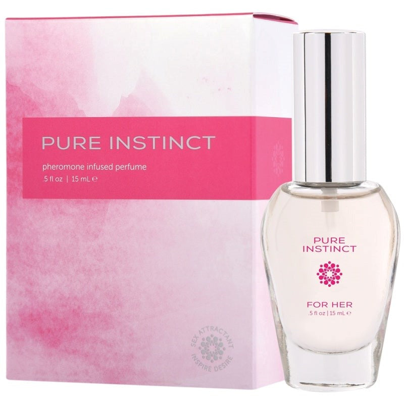 Pure Instinct True Pheromone Infused Perfume For Her 0.5 FL OZ - - Lubricants & Lotions