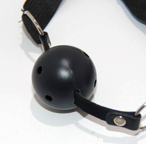 Quick Buckle Ball Gag by BDStyle - Male Chastity