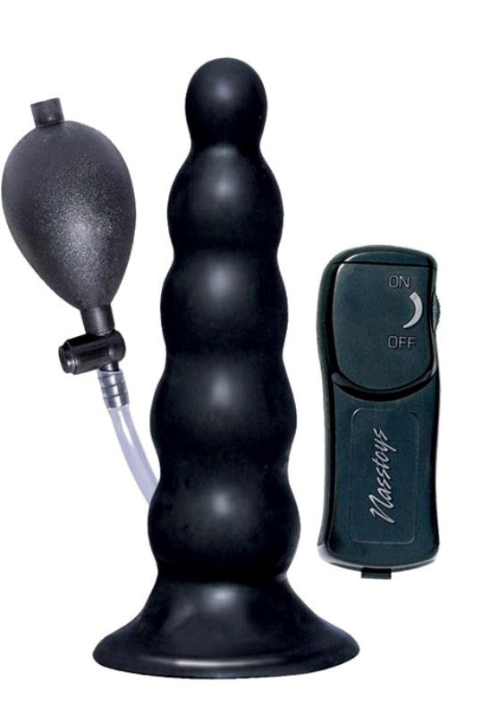 Ram Inflatable Vibrating Anal Expander - - Butt Plugs