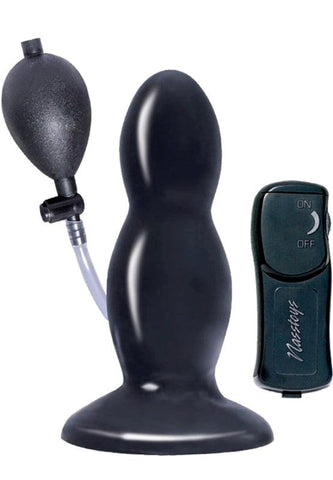 Ram Inflatable Vibrating Buttplug by Nasstoys - Butt Plugs