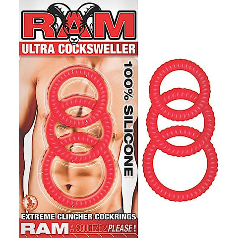 Ram Ultra Cocksweller Cock Ring by Nasstoys - Cock Rings