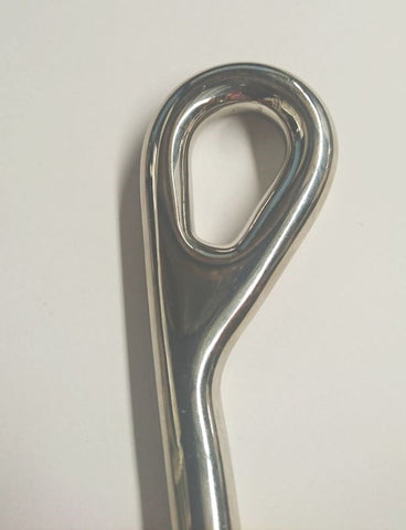 Rampant Metal Anal Hanger by Hell's Couture - Anal Dildos