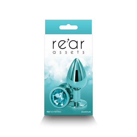 Rear Assets Butt Plug Teal by NS Novelties - Butt Plugs