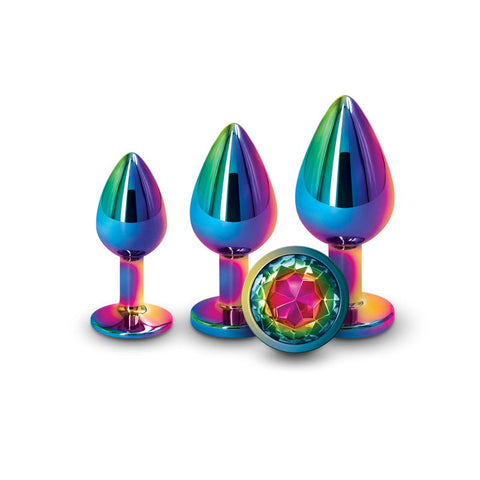 Rear Assets Trainer Kit Multicolor Butt Plug - Butt Plugs