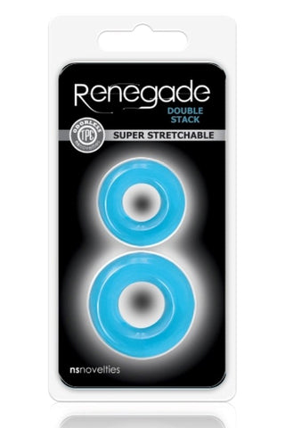 Renegade Double Stack Cock Ring by NS Novelties - Cock Ring Sets