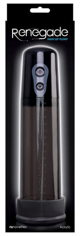Renegade Man Up Pump Black by NS Novelties - Pumps, Extenders and Sleeves