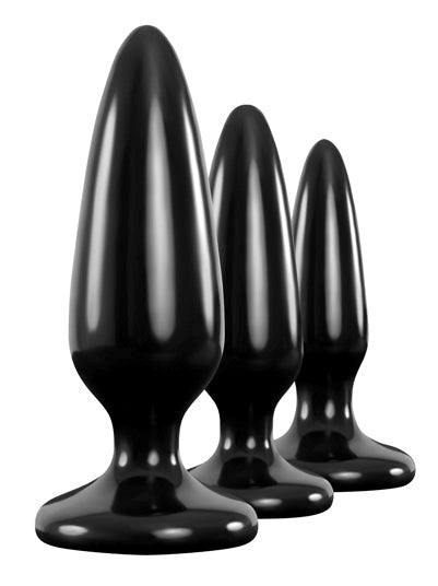 Renegade Pleasure Plug 3pc Trainer Kit - - Butt Plugs