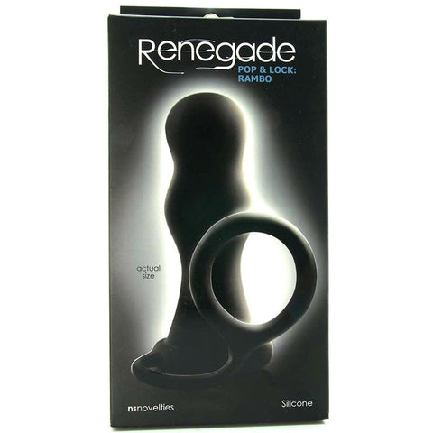 Renegade Pop and Lock Rambo by NS Novelties - Anal Dildos