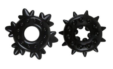 Renegade Spike Rings Textured by NS Novelties - Cock Rings