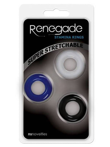 Renegade Stamina Rings by NS Novelties - Cock Rings