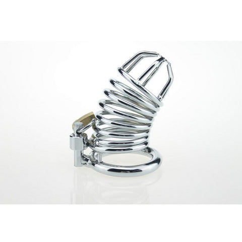 Ridem Tiger Silver Male Chastity Device by BDStyle - Male Chastity