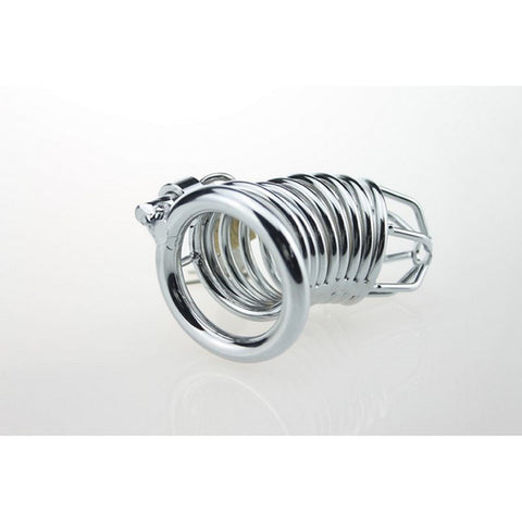 Ridem Tiger Silver Male Chastity Device by BDStyle - Male Chastity
