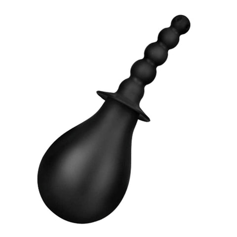 Rippled Silicone Douche Anal Douche by BDStyle - Enemas and Douches