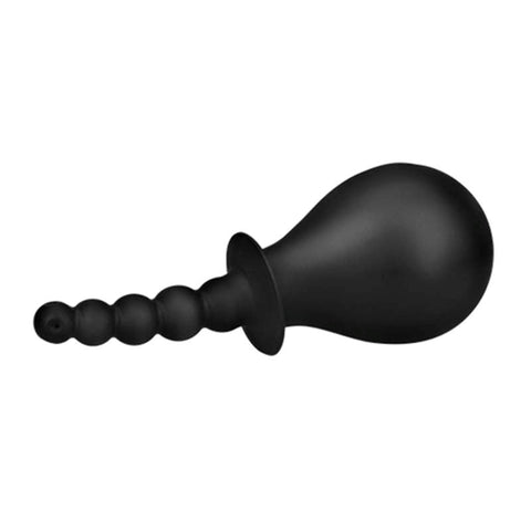 Rippled Silicone Douche Anal Douche by BDStyle - Enemas and Douches