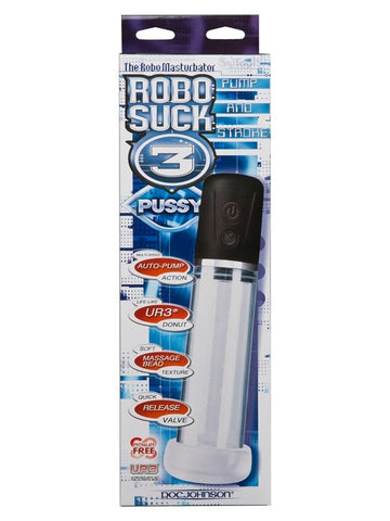RoboSuck3 UR3 Pussy Masturbator by Doc Johnson - Pumps, Extenders and Sleeves