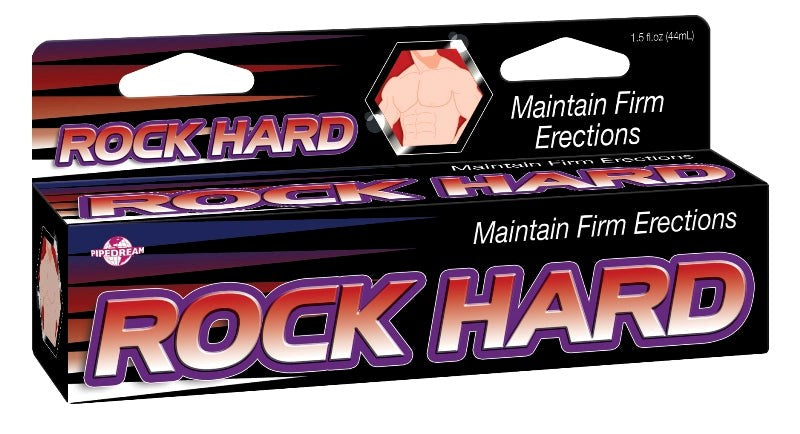 Rock Hard Cream 44ml - - Delay and Excite Sprays