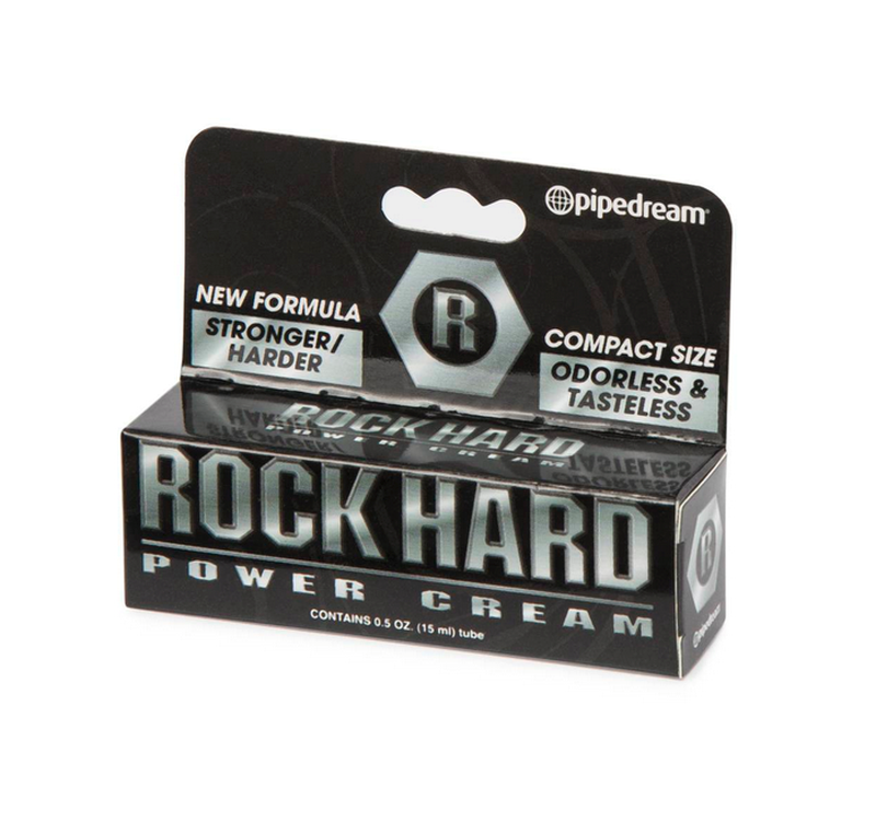 Rock Hard Power Cream 15ml - - Delay and Excite Sprays