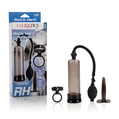 Rock Hard Penis Pump Kit by California Exotics - Pumps, Extenders and Sleeves