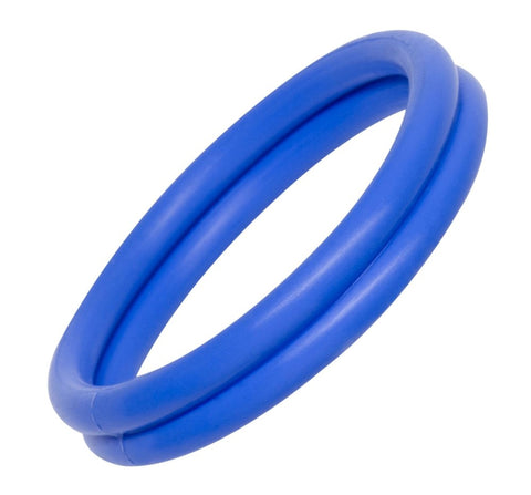 Rudy Blue Stretchy Mens Cock Ring by Rocks Off - Stretchy Cock Rings