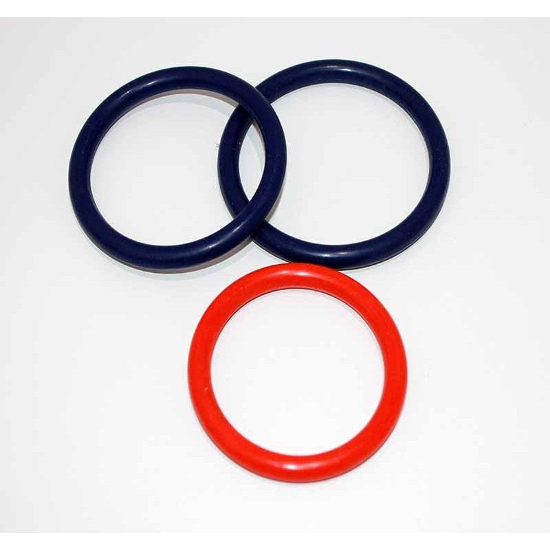 Rubber Cock & Ball Ring 65mm Diameter Thick Band - - Cock Rings