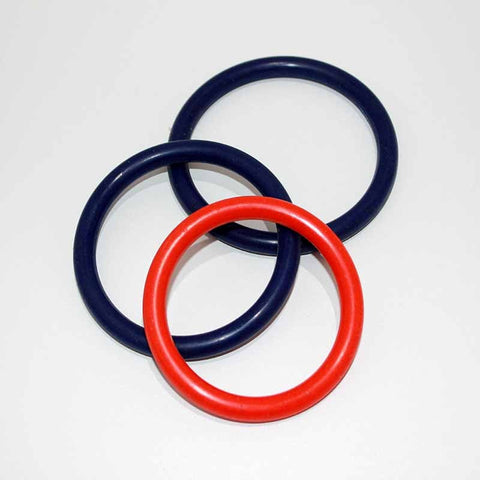 Rubber Cock Ball Ring 65mm Diameter Thick Band - Cock Rings