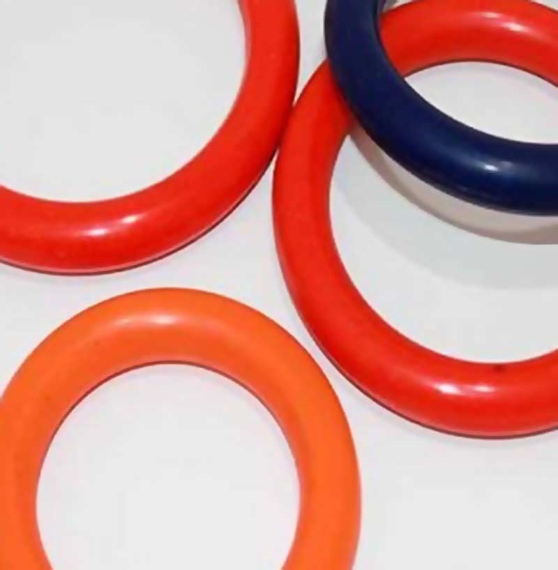 Rubber Cock & Ball Ring 65mm Diameter Thin Band - - Cock Rings