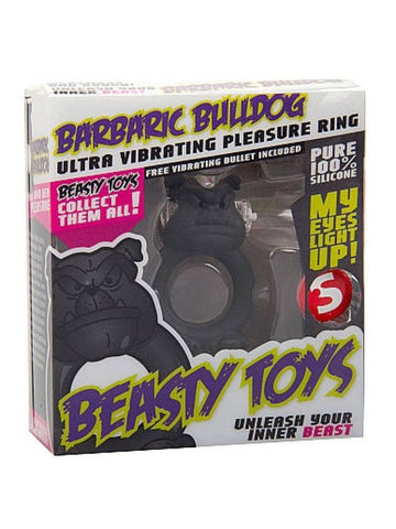 S-Line Beasty Toys Barbaric Bulldog by Shots Toys - Cock Rings