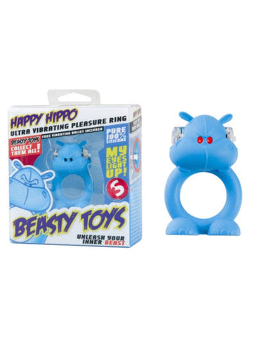 S Line Beasty Toys Happy Hippo by Shots Toys - Cock Rings